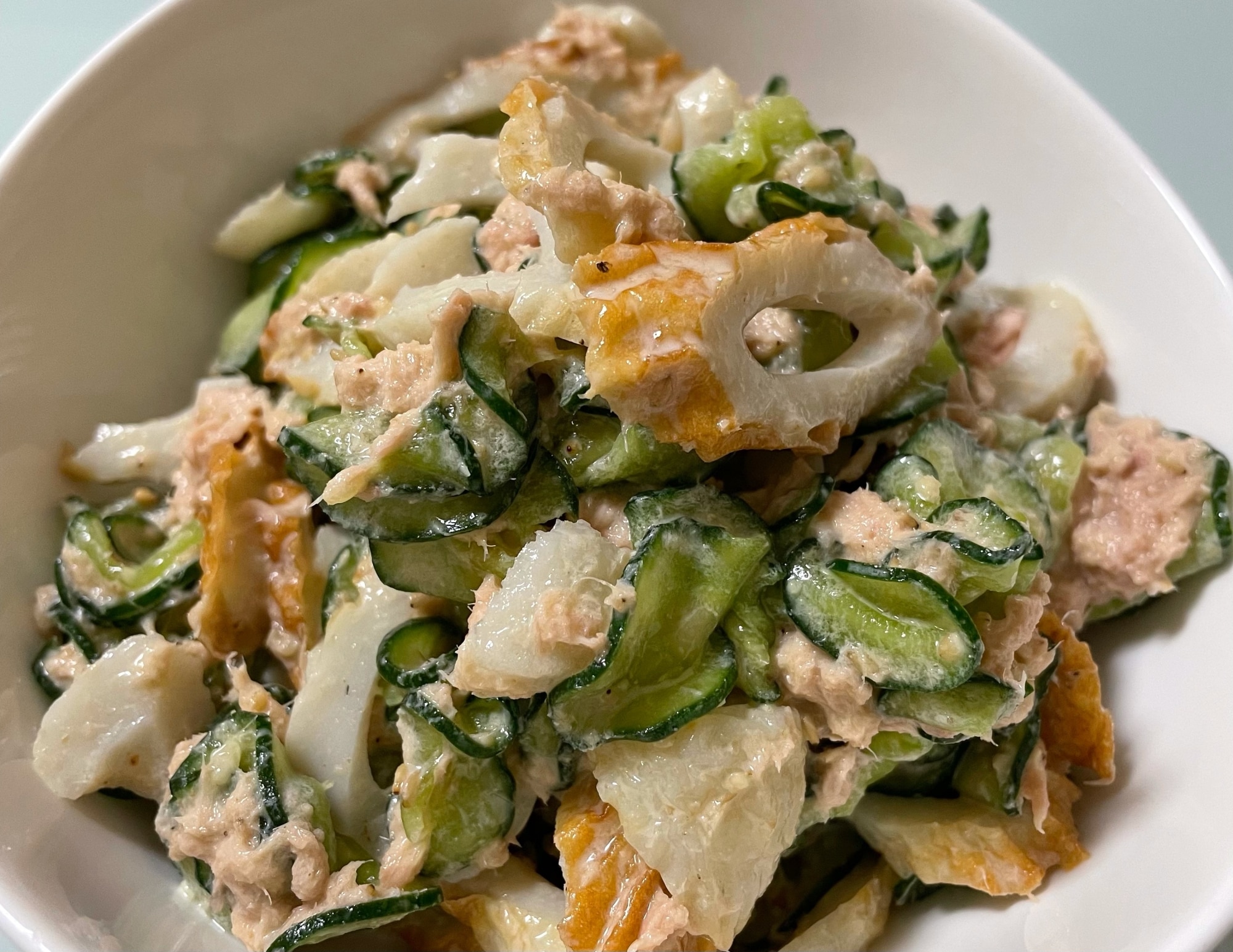 あっという間に完成！ たたききゅうりとツナの甘酢和え