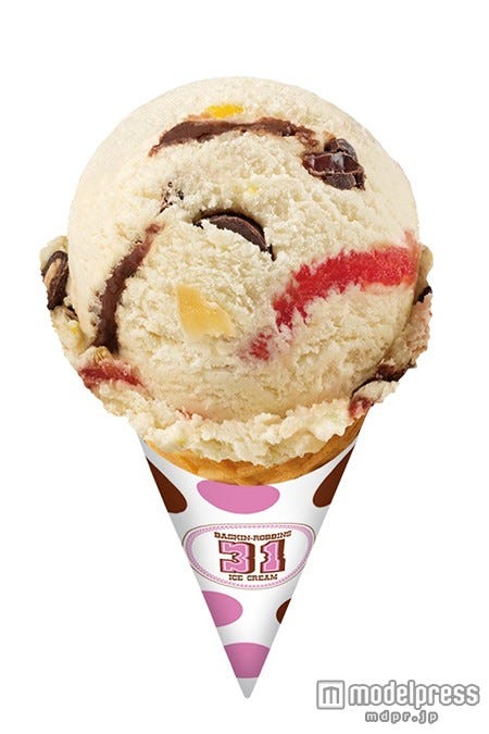 サーティワンでおまけのアイスがついてくる「真夏の雪だるま大作戦！」実施中、マンゴソルベ＆クリームチーズの新フレーバー「スノーマンゴ」で食べてみた -GIGAZINE