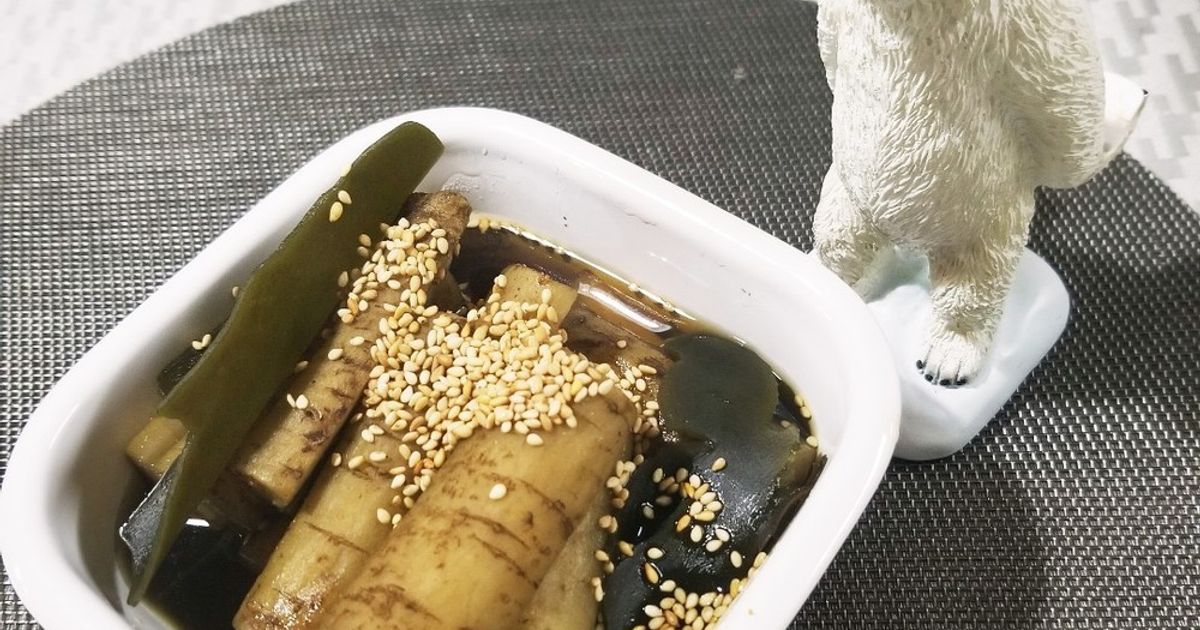 豚バラとごぼうの昆布巻き