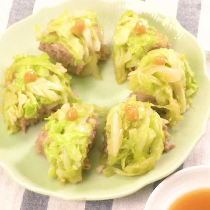 ホットプレートで作る！包まない簡単シュウマイ