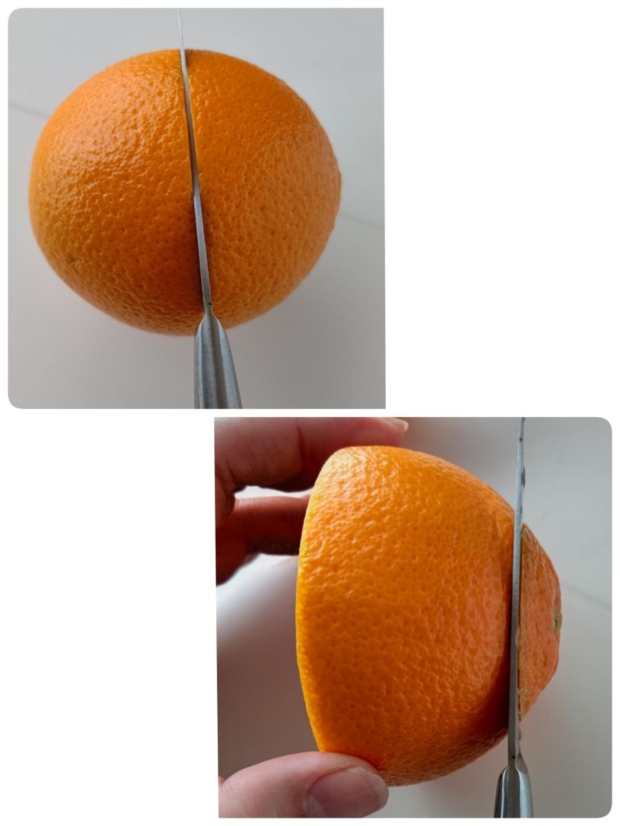 簡単プロの技！オレンジの基本の切り方「カルチェ」と飾り切りの方法 - macaroni