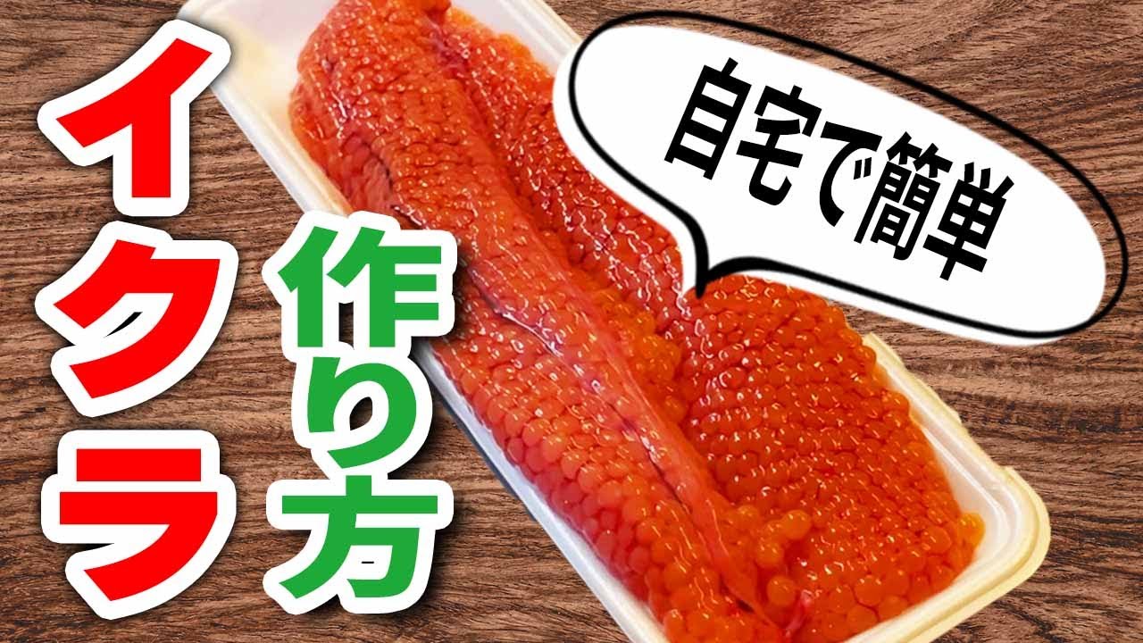 生筋子から作る自家製いくら醤油漬け アニサキス対策も-匠本舗情報局 たくじょー！