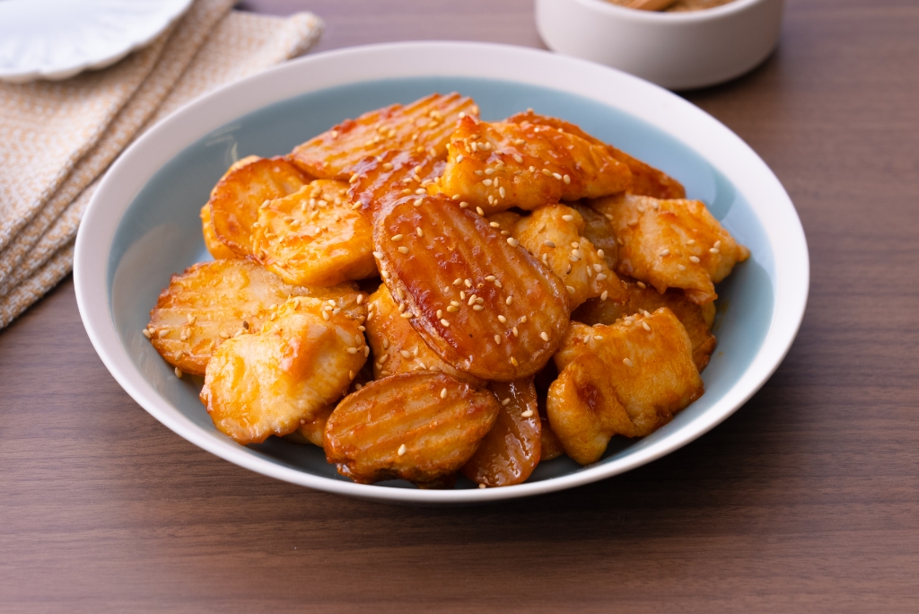 旨辛♡鶏肉と野菜の韓国風炒め