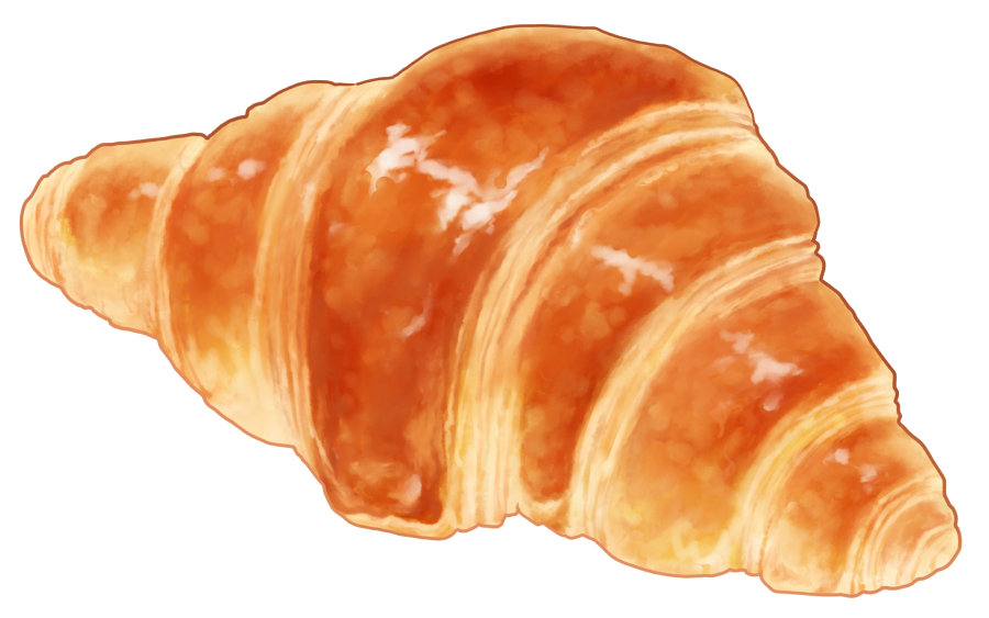 クロワッサンイラスト - No: 22795447無料イラスト・フリー素材なら「イラストAC」