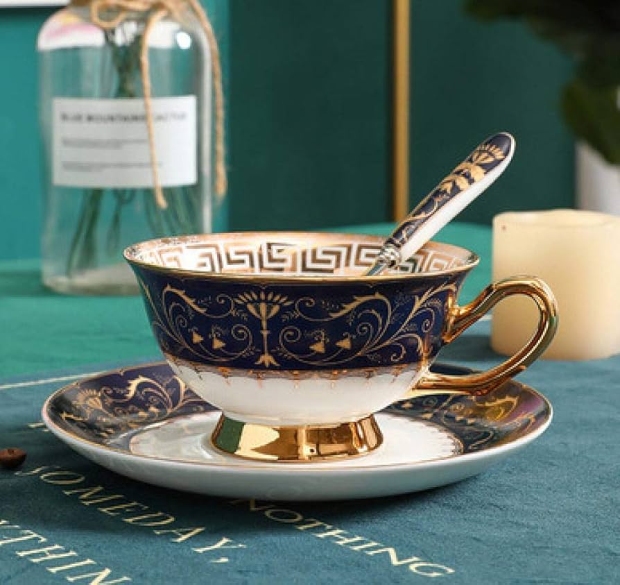 IwaiLoft 北欧 ソーサー おしゃれ コーヒーカップ セット 陶磁器 ティー・コーヒーカップ＆ソーサー 食洗機対応 モダン コップ ティーカップ電子レンジ対応 マグ 人気 ギフト 御祝 結婚祝 出産祝 新築祝 記念品 業務用でも可能 喫茶店 飲食店ラッキーカバンFREESTYLE