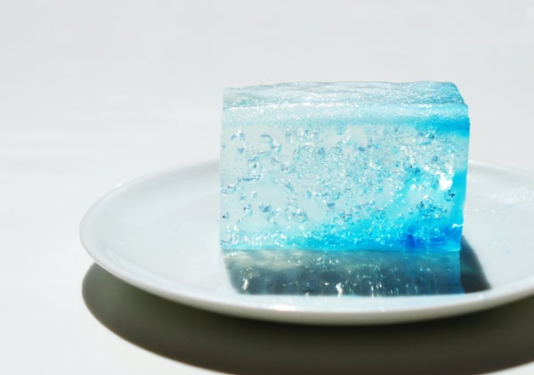 透明和菓子 夏の定番!錦玉羹で作る「清流」