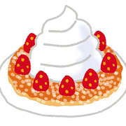 水彩お食事 ホットケーキ パンケーキ ：イラスト無料