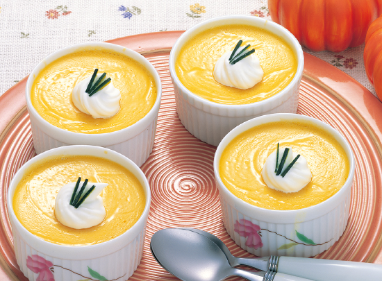 濃厚かぼちゃプリン