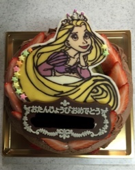 ディズニードールケーキ♡ラプンツェル