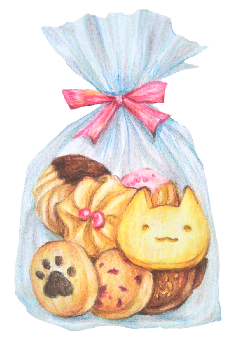 クッキーイラストレイン🚂 - イラスト無料素材