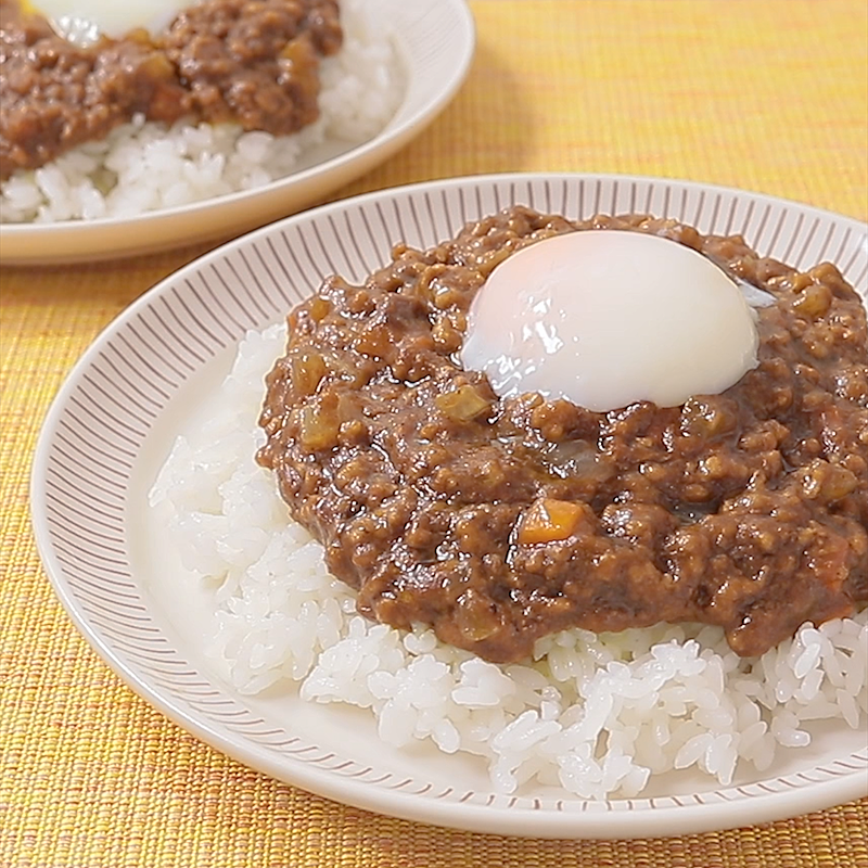キーマカレー 鶏ひき肉のカレー