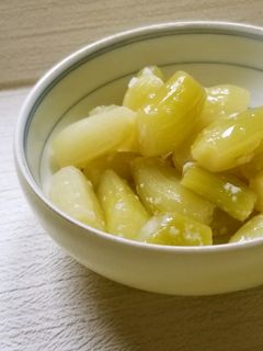 塩らっきょうのみそ炒め