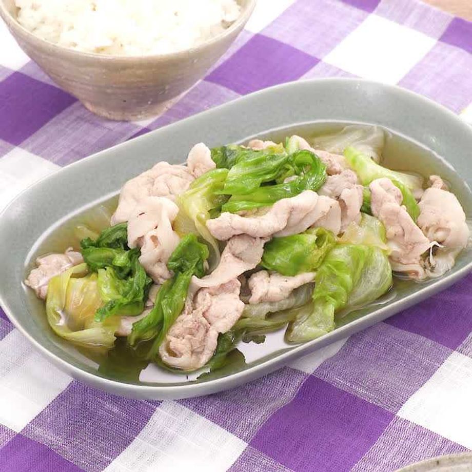 番組で紹介したレシピ「レタスと豚のしゃぶしゃぶ」和田明日香とゆる宅飲みテレ東・BSテレ東 7ch 公式