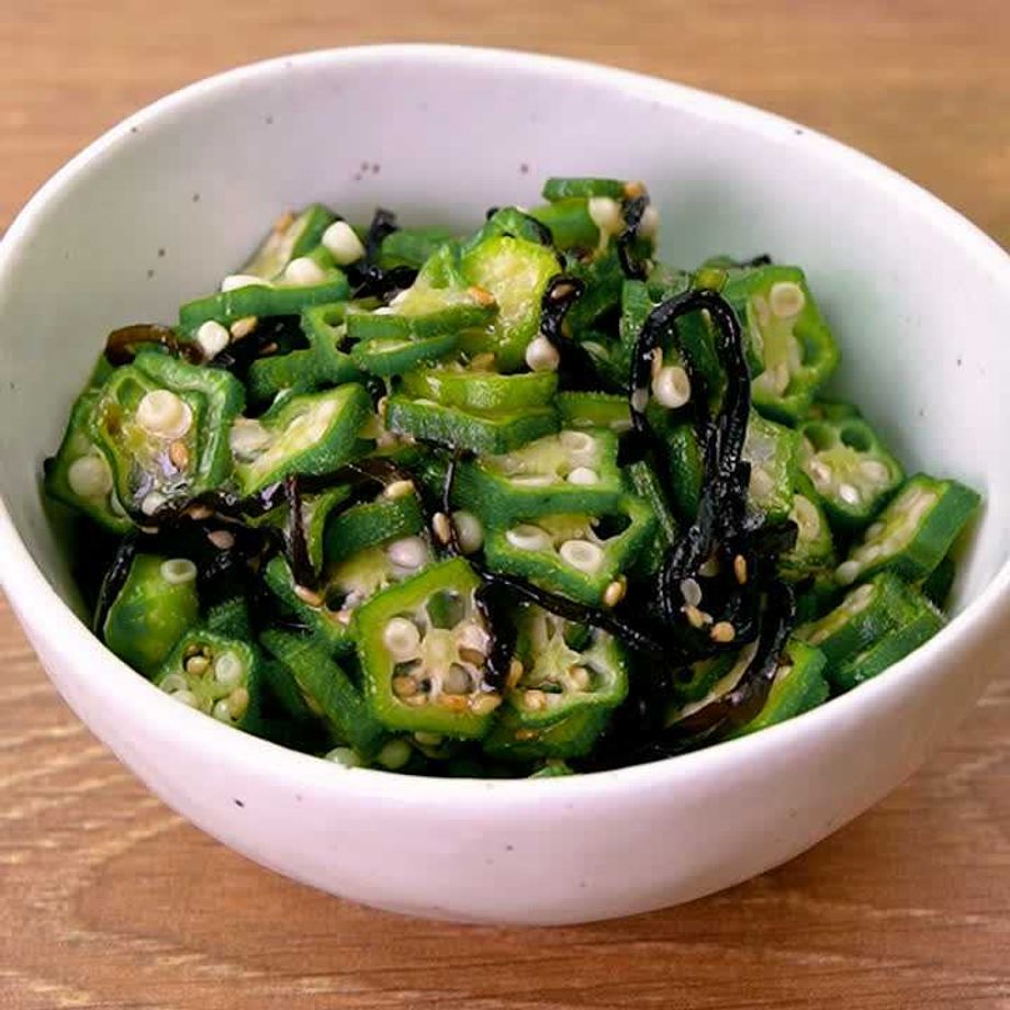 ☆止まらない！！無限オクラ☆5分で作る爆速おつまみ