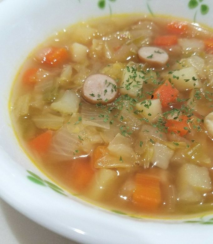 お手軽 ほっこりオニオンスープ