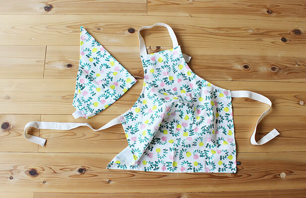 子ども用エプロンの作り方│親子で一緒に楽しく手作り！ - Chiik! チーク-乳幼児〜小学生までの知育・教育メディア