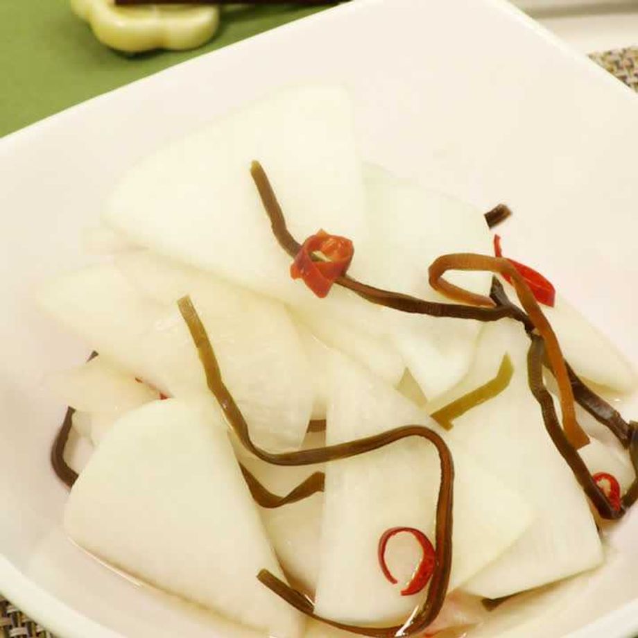 巻き干し大根の甘酢漬け