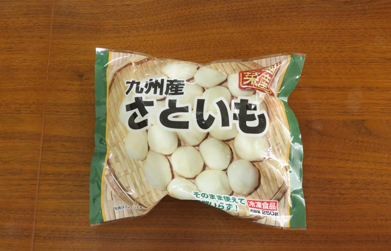 凍ったままレンチンでOK！手軽さ段違い♡『冷凍里芋の煮物』