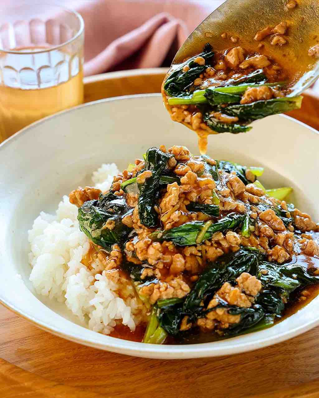 そぼろ丼 - 学校法人 知立学園知立市 幼稚園