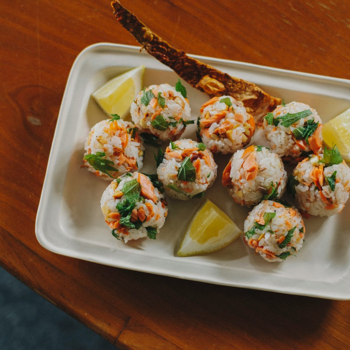 大葉香る！鮭とチーズの混ぜごはん