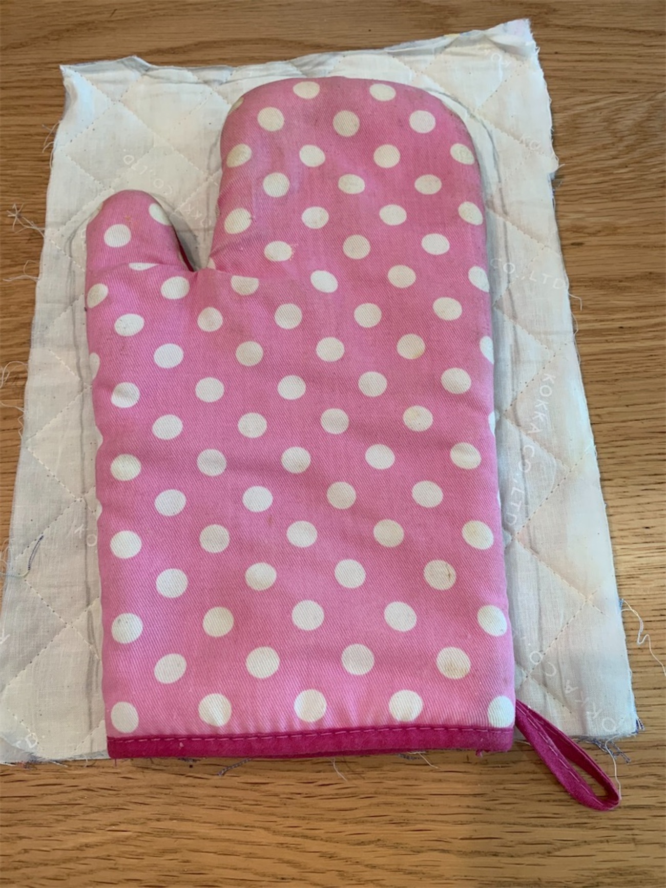 データ 鍋つかみ型紙型紙&生地のお店 JFOA