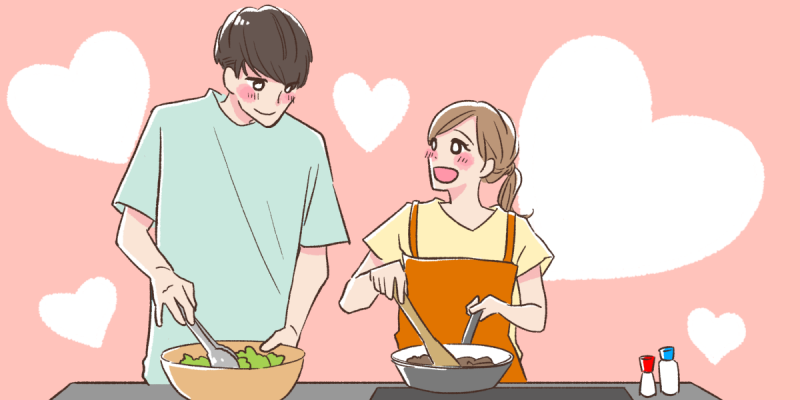 愛が深まる！カップルで一緒に出来る料理5選 – クローバー・オンライン・サロン