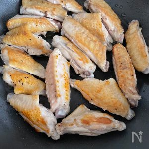 手羽中の甘辛から揚げ