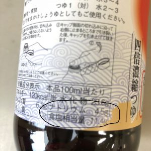 3倍濃縮のめんつゆを基準とした換算表 – デリッシュキッチン ヘルプ・ガイド