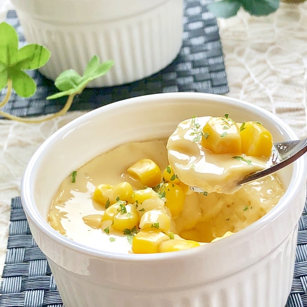 まったり濃厚☆コーンクリームの茶碗蒸し レシピ・作り方 by leaf- 楽天レシピ