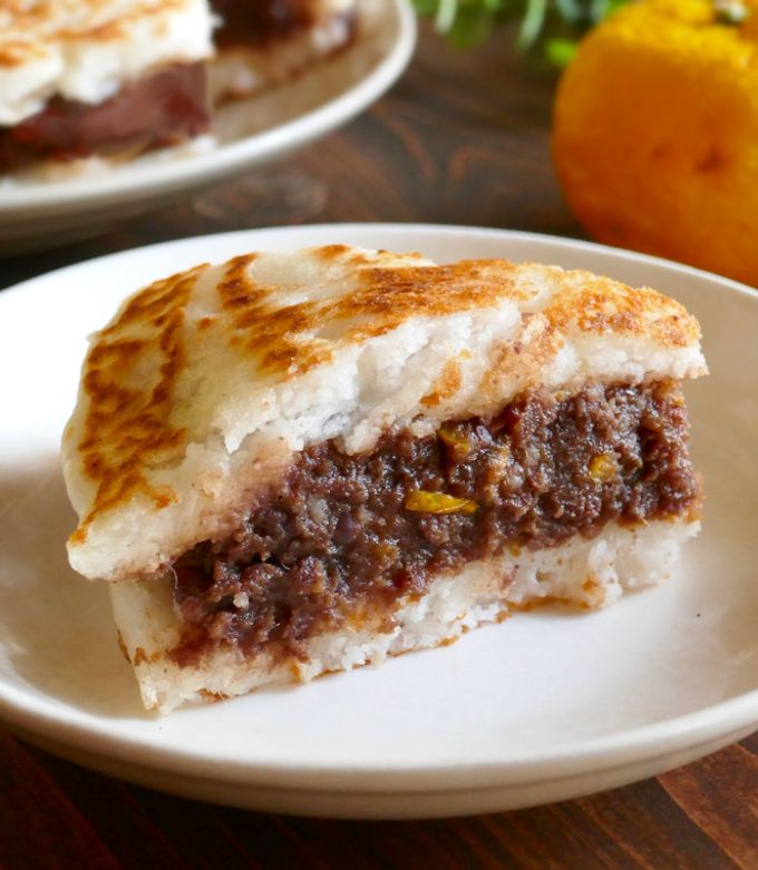 5で覚える 砂糖なしで豆腐と米粉のミニどら焼き