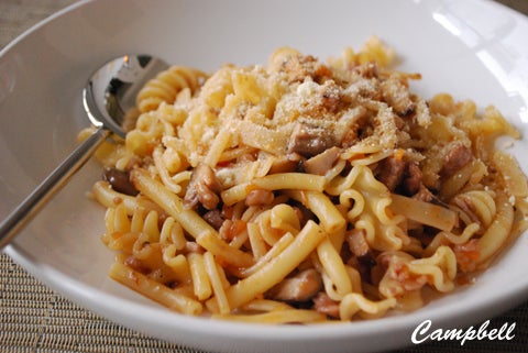 ムール貝入りのパスタ・ファジョリ お豆のパスタ: ローマのおいしい生活in東京 Powered by ライブドアブログ