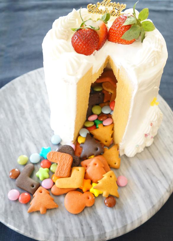 ギミックケーキ ♡ かくれんぼケーキ♪①* Alice's Tea Party♪