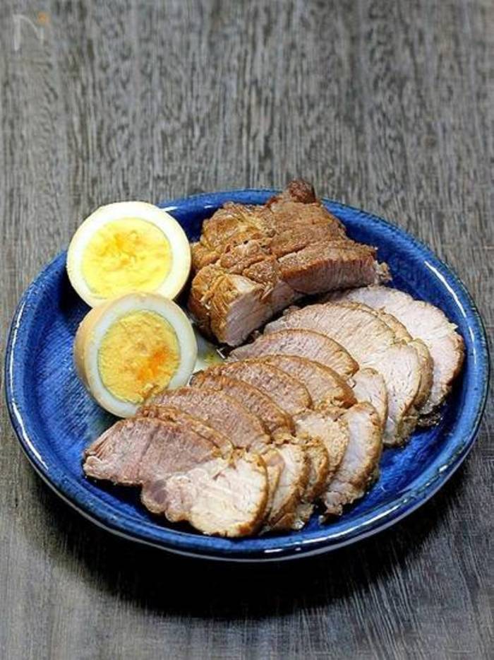 本格豚バラロールチャーシュー圧力鍋