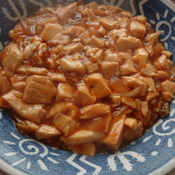 肉なしマーボー豆腐