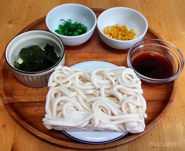 夏にツルッ♪簡単！冷やしたぬきうどん☆