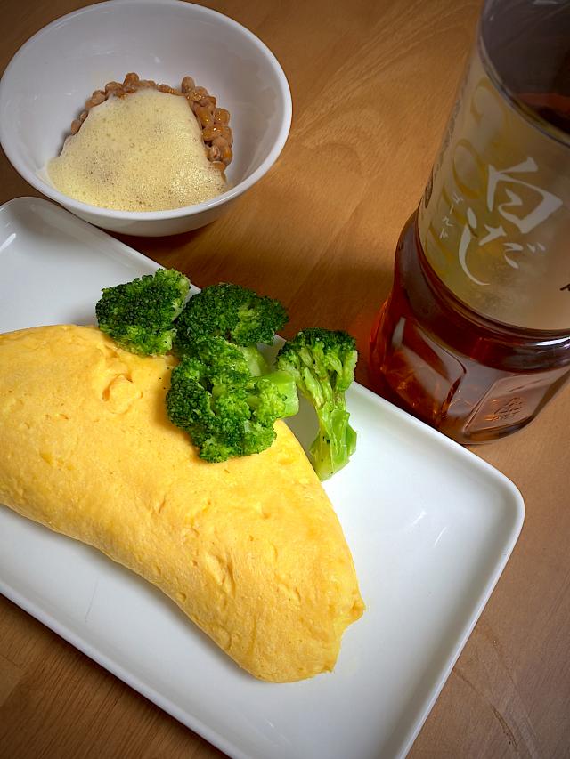 納豆オムレツ 白だしTikTok