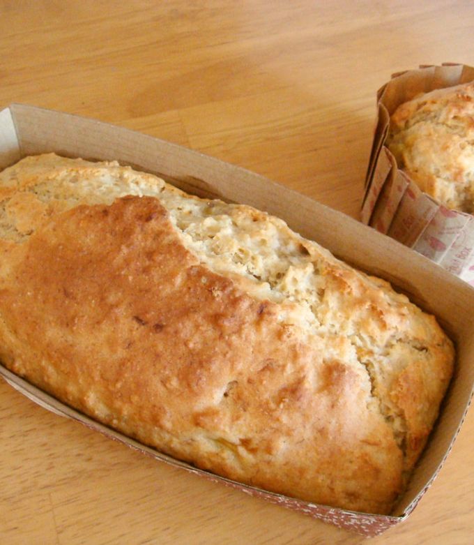 卵なし超簡単パウンドケーキ