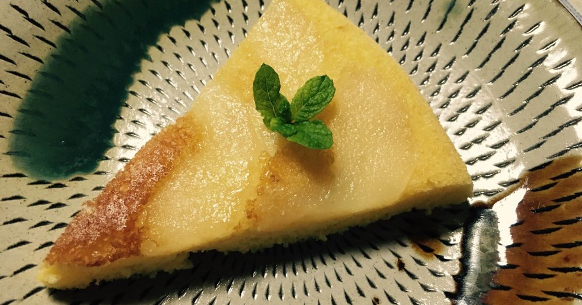 フライパンde簡単!ふんわり♡梨のタルトタタン恵みなキッチン☆虹色カフェごはん☆