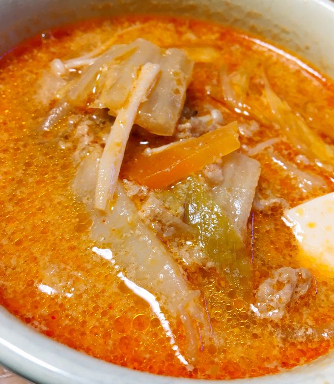 体の芯から温まる絶品！坦々スープCheRish Brun