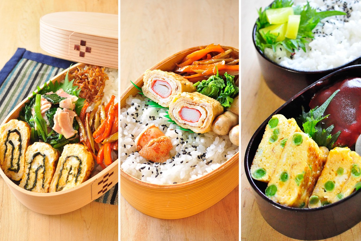 卵焼き器でつくる「ワンパターン弁当」。味つけにも悩まないESSEonline エッセ オンライン