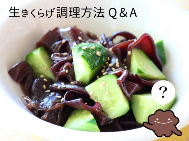 レシピ山之屋 きくらげ