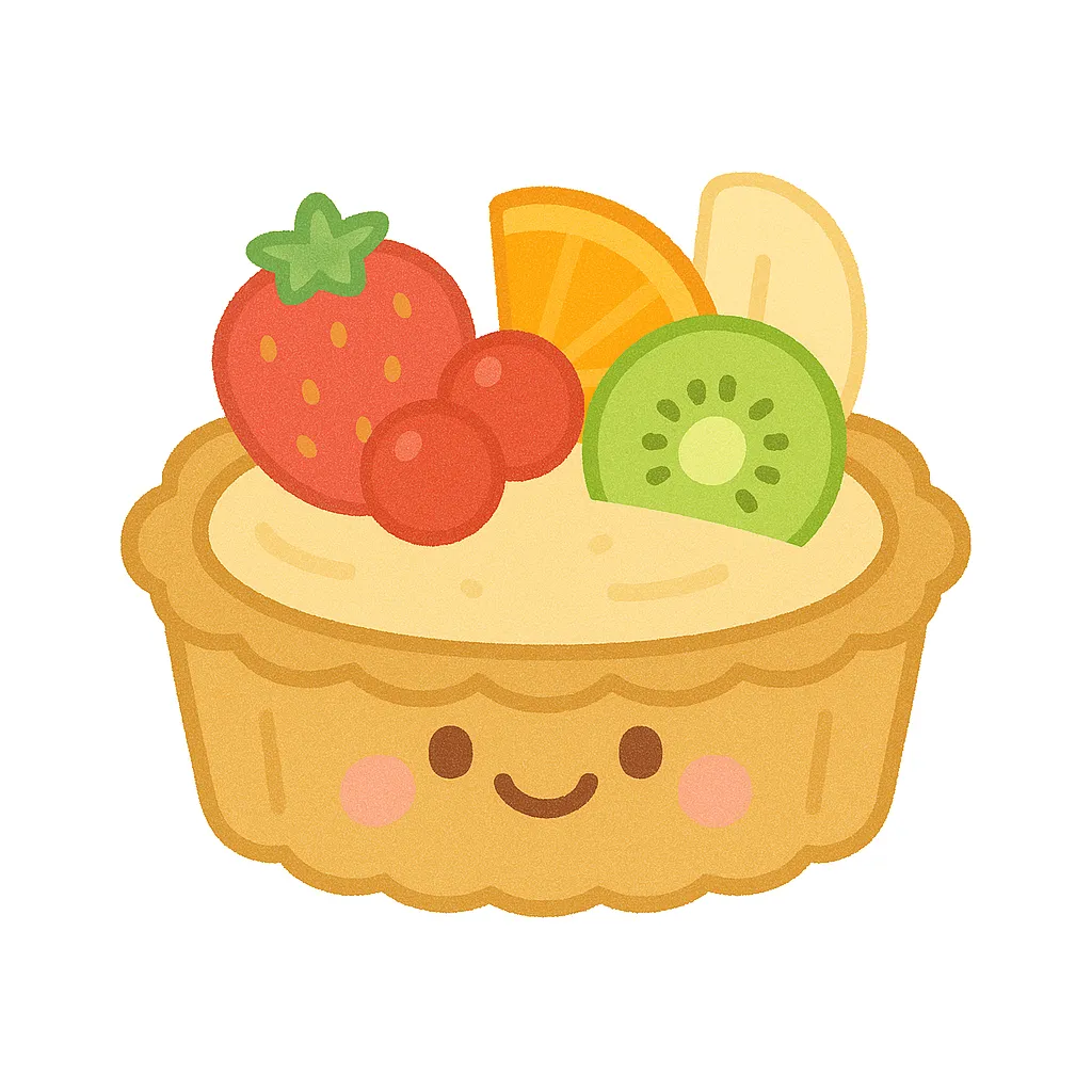 いちごタルトイラスト・フリー素材なら「シンテリ」