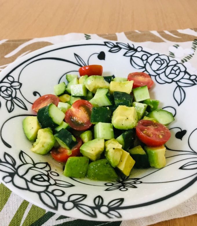 アボカドツナマヨサラダ 副菜