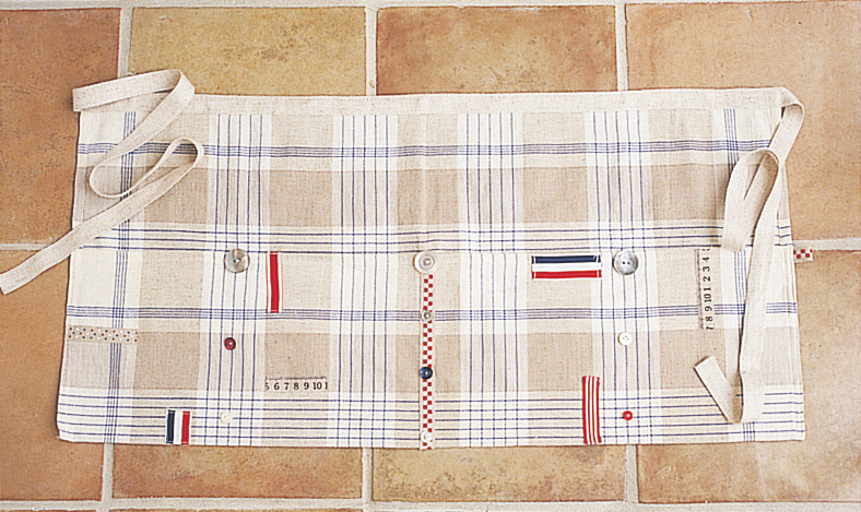 遊び心のあるおしゃれな「ギャルソンエプロン」の作り方ぬくもり