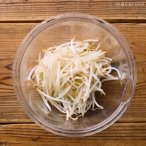 彩り鮮やか♡豆苗ともやしの黒酢炒め