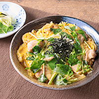 カネス製麺レシピ親子丼＆バチの味噌汁セット