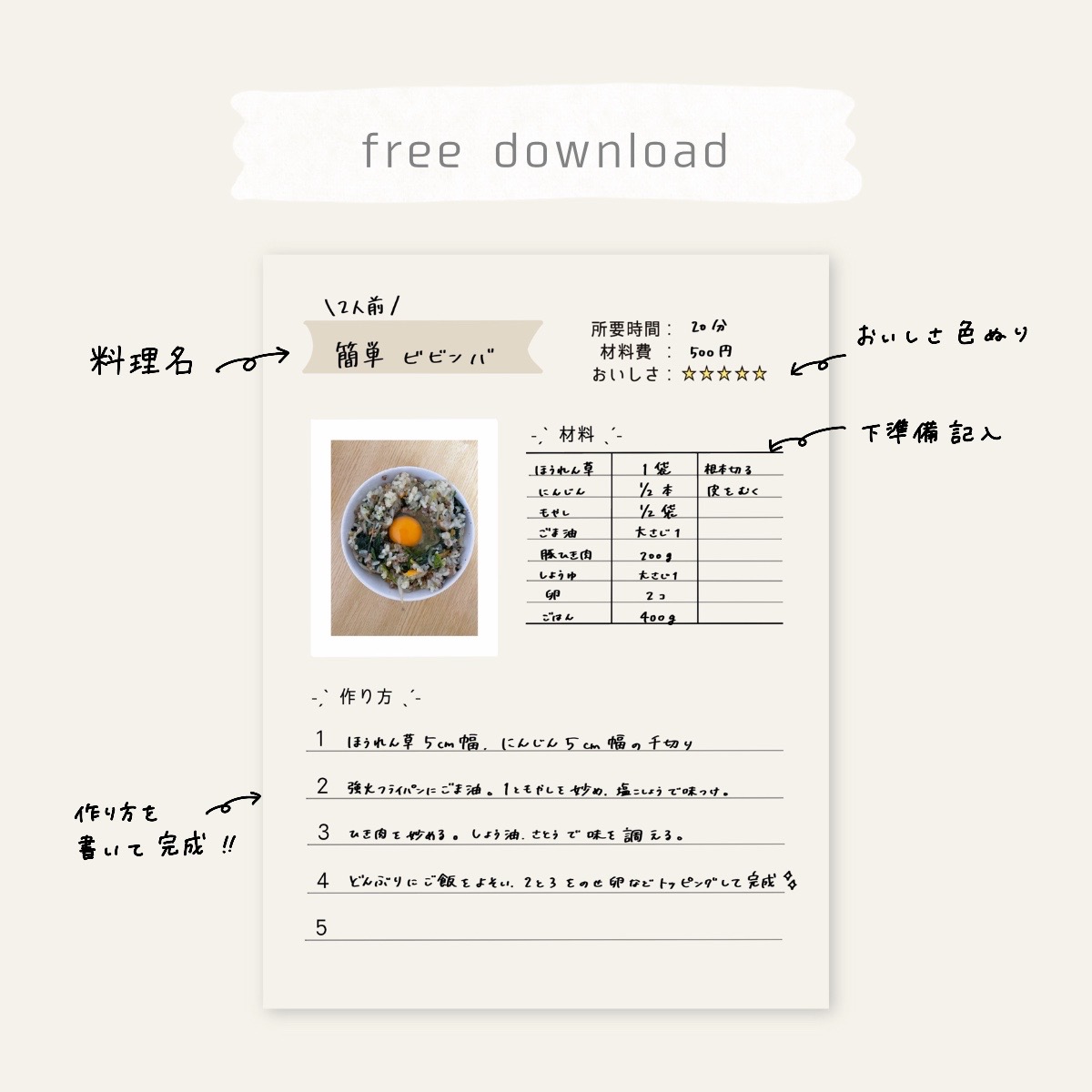 料理、レシピ、食ブログ - サイトテンプレート - Webnode