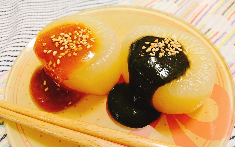 大根のブイヨン煮、あおさのりバターソース のレシピ・作り方ELLE gourmetエル・グルメ