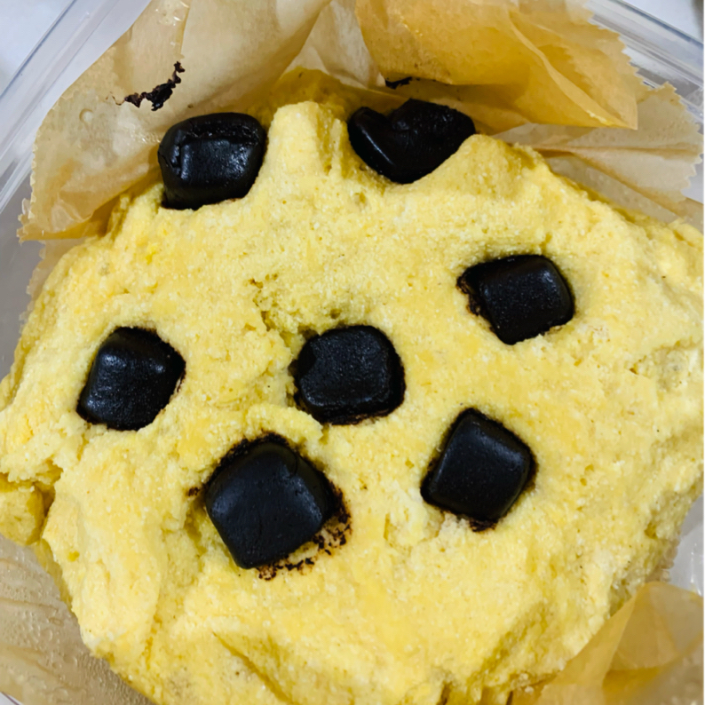 サイリウムのもちもちチョコ風 ポリラップ レシピ