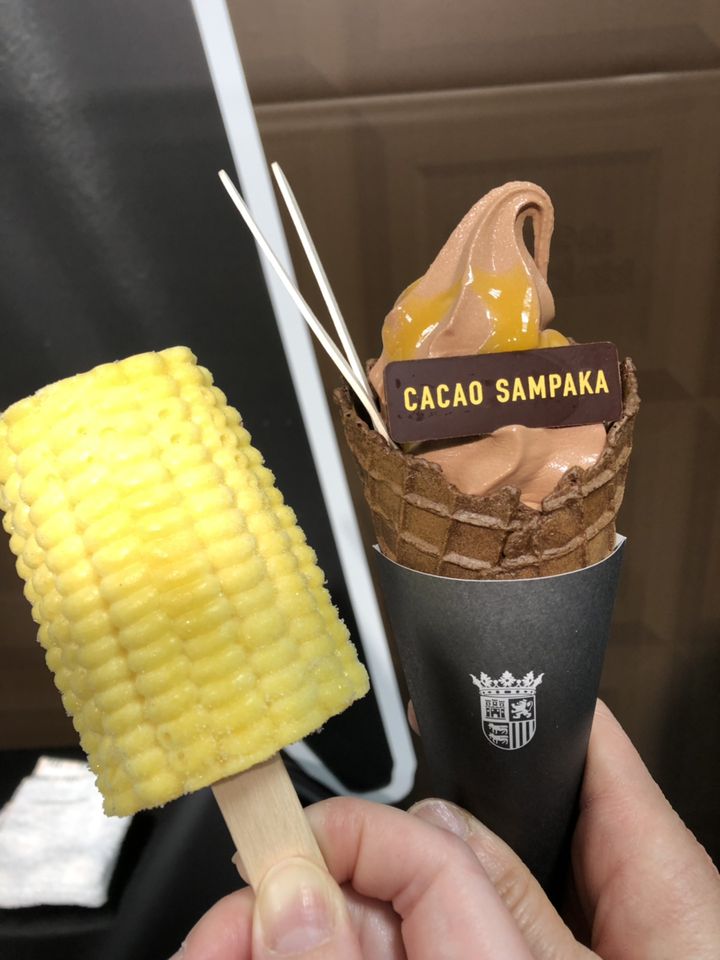 ソフトクリーム好きなら外せない！阪急三番街の穴場カフェAlcocca梅田 大阪アルコッカ 梅田 大阪